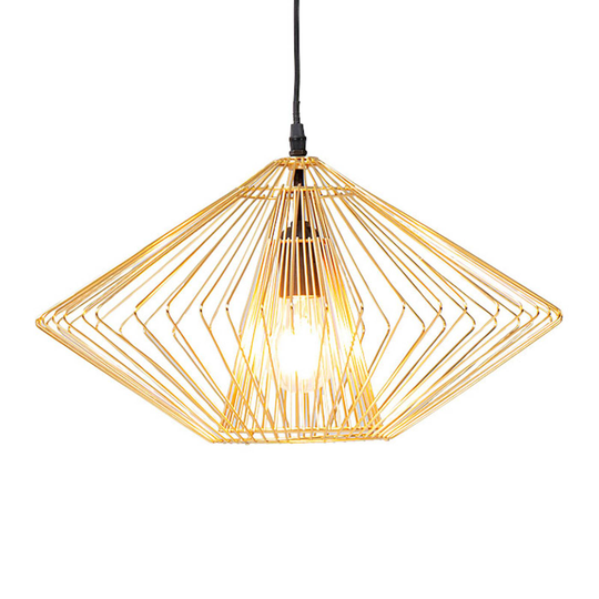 KARE Modo Wire Round -riippuvalo Ø 44 cm kulta
