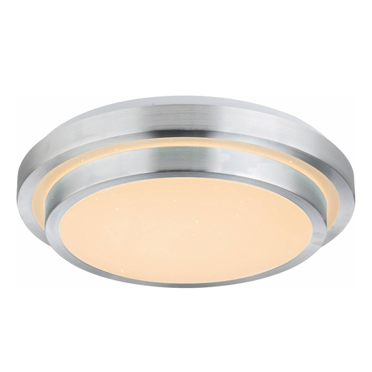 LED-kattovalaisin Ina II, RGB-värin vaihto, Ø41 cm