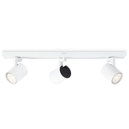 Philips Runner LED-kattospotti 3-lamppuinen