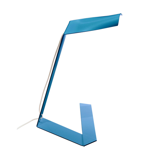 Prandina Elle T1 -LED-pöytälamppu, sininen