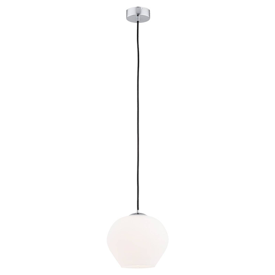 Riippuvalo Kaja, pyöreä opaalilasivarjostin Ø24cm