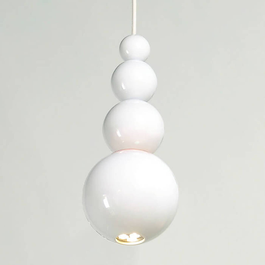 Innermost Bubble -riippuvalo, valkoinen
