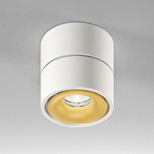 Egger Clippo LED-kattospotti valkoinen-kulta 3000K