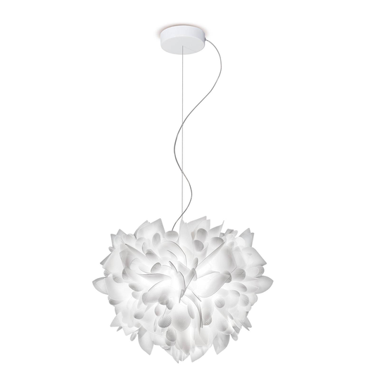 Slamp Veli Foliage -riippuvalo valkoinen, Ø 45 cm