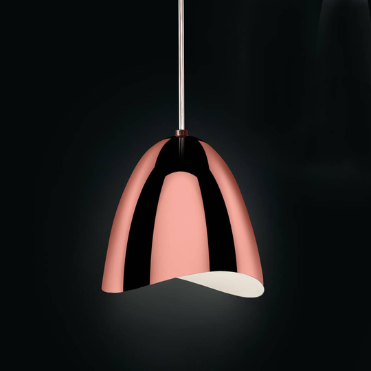 Kuparinvärinen LED-riippuvalaisin Mirage