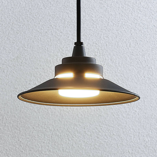 LED-ulkoseinävalaisin Cassia, tummanharmaa