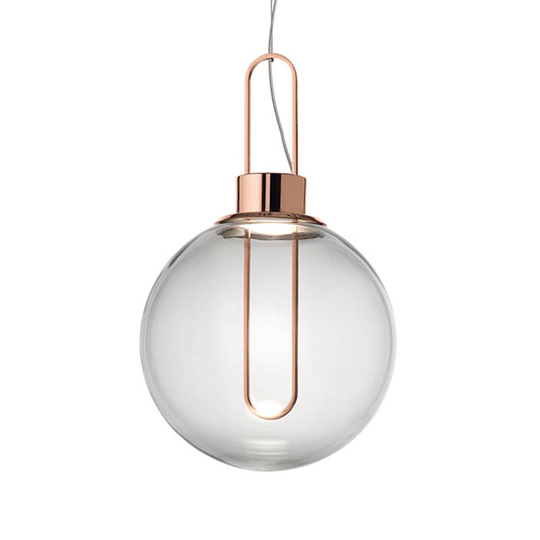 Modo Luce Orb LED-riippuvalaisin, kupari, Ø 25 cm