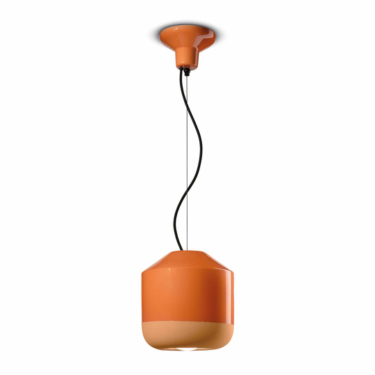 Riippuvalo Bellota keramiikkaa, Ø 24 cm, oranssi