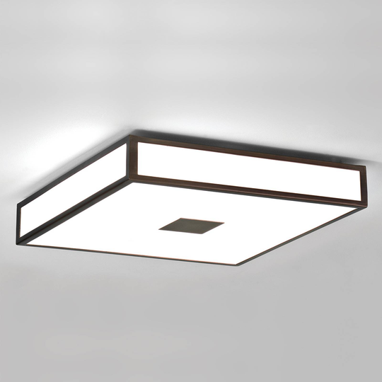 Mashiko-kattovalaisin IP44 40 cm, ruskea