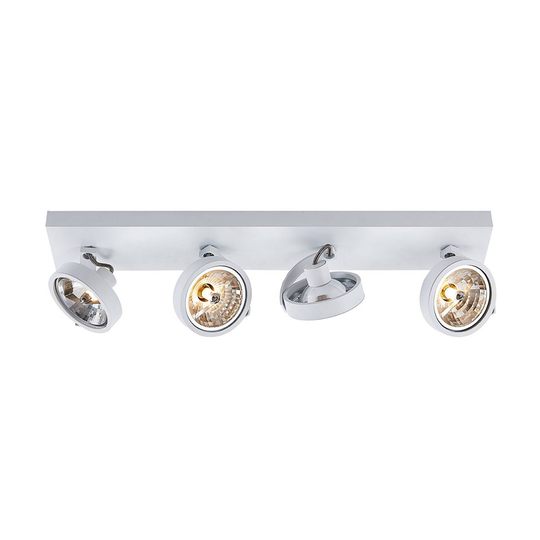 Arcchio Dagur -kattovalo, 4-lamp., valkoinen