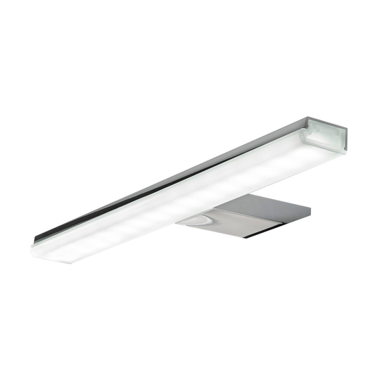 LED-peililamppu Pandora, kromi, leveys 20,8 cm