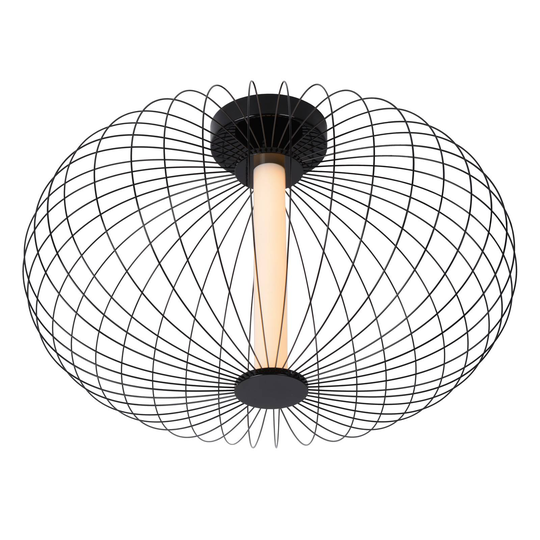 LED-kattovalaisin Carbony musta
