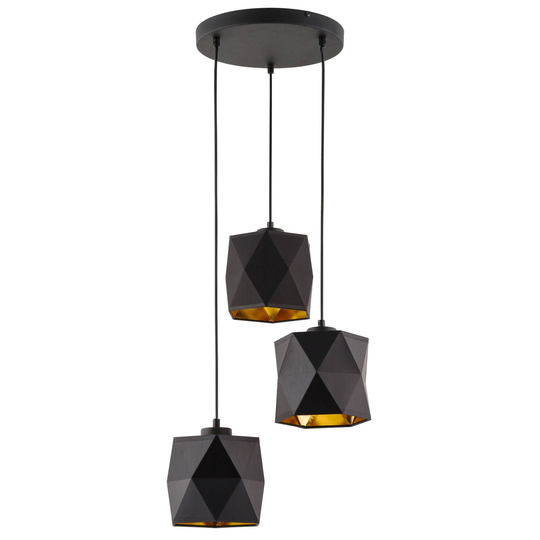 Riippuvalaisin Siro, 3-lamppuinen, Ø 38 cm