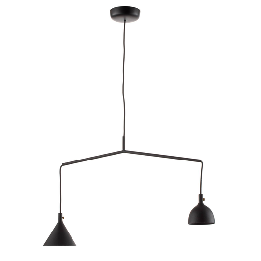 Menu Cast LED-riippuvalaisin, 2-lamppuinen Shape 4