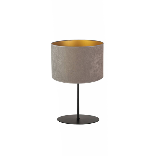 Pöytälamppu Golden Roller harmaa/kulta, K 30 cm
