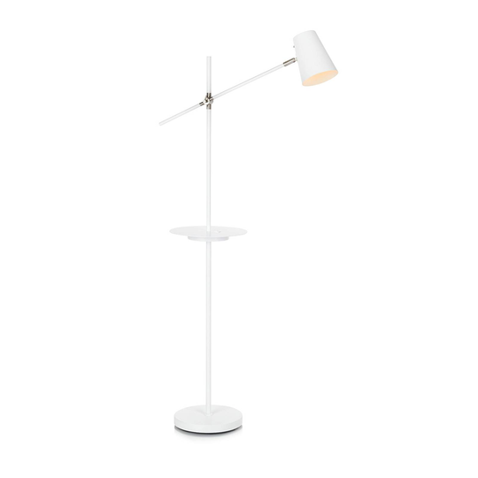 Lattiavalo Linear sis. USB-latausaseman, valkoinen