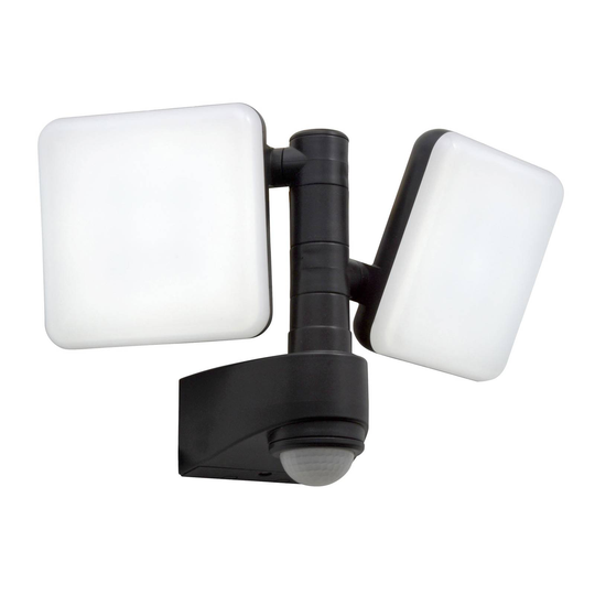 LED-ulkoseinälamppu Jaro, tunnistin, 2 lamppua