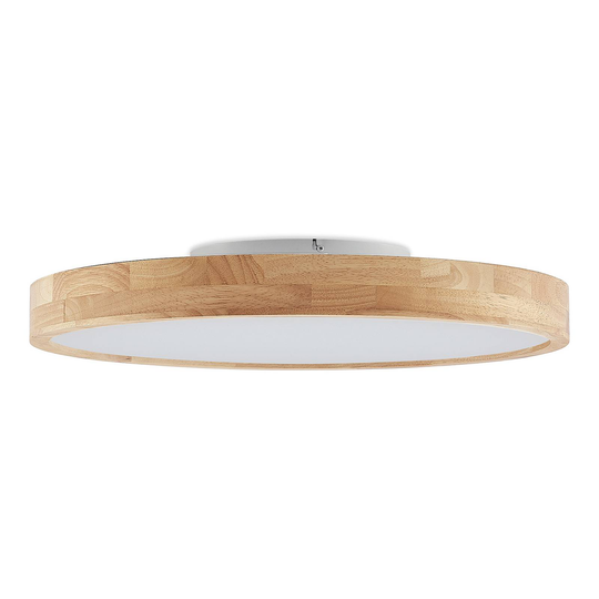 Lindby Lanira -LED-kattovalaisin tammea, 60 cm