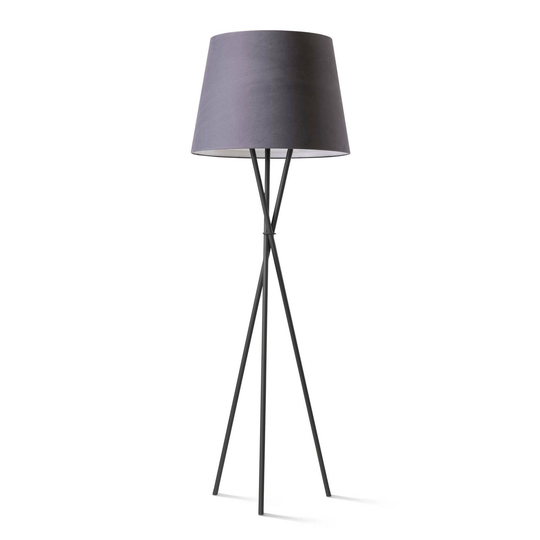 Ozonos Hailey AC-1 -LED-lattiavalo musta/hiili