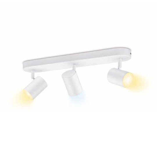 WiZ Imageo-LED-spotti, 3 lamppua 2700–6500 K valk.