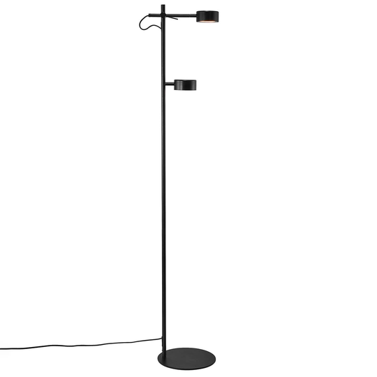 LED-lattiavalo Clyde, kaksilamppuinen, himmennin