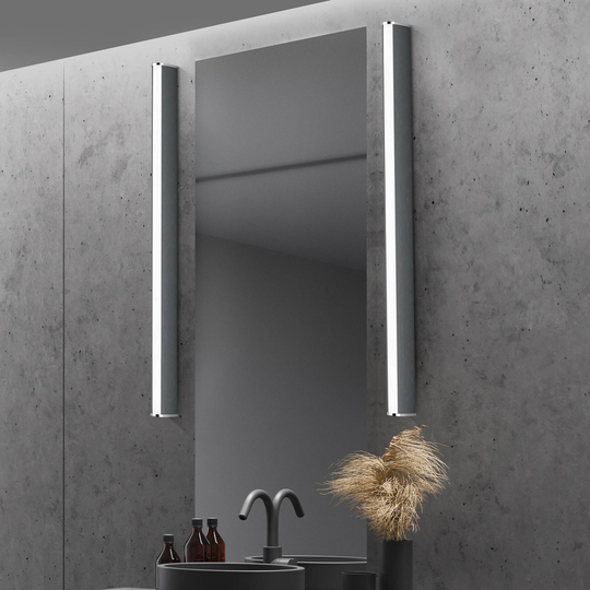 BANKAMP Pure F LED-seinävalaisin 55cm antrasiitti