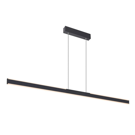 SLV One Linear -LED-riippuvalaisin, 140 cm, musta