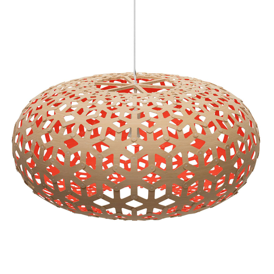 david trubridge Snowflake -riippuvalo 80cm bambu