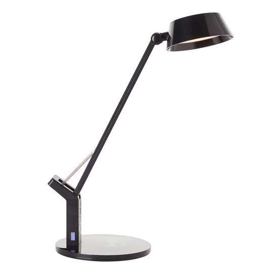 LED-työpöytälamppu Kaila, musta