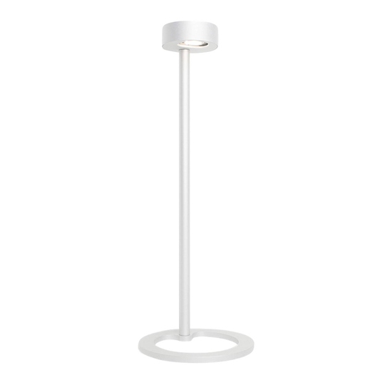 Molto Luce Iven T -LED-pöytälamppu 4000K valkoinen