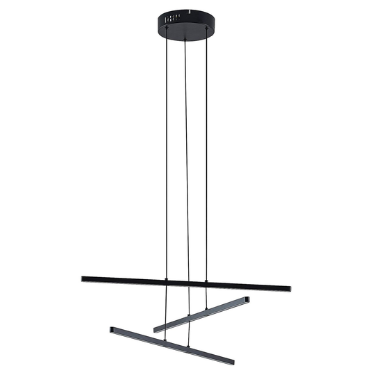 Lucande Satilum -LED-riippuvalaisin, 3-lamppuinen