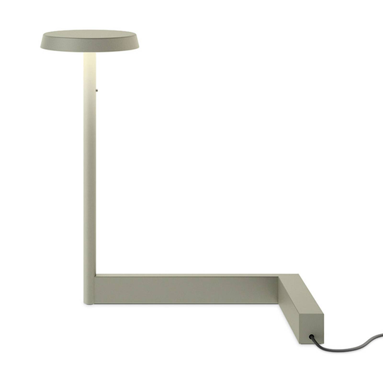 Vibia Flat -LED-pöytälamppu, 30 cm, vihreä, L1