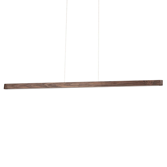 Envolight Lineo -LED-riippuvalo, tumma mänty 135cm