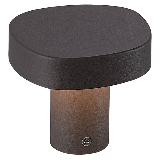 LED-pollarivalaisin Onda, IP54, korkeus 10 cm