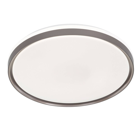 LED-kattovalaisin Jaso BS, Ø 49 cm, ruskea