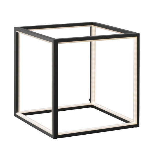 LED-pöytälamppu Delux, musta, 30 cm