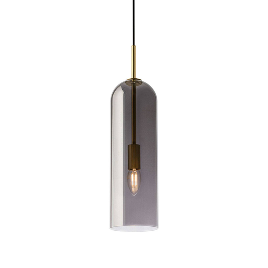LEDS-C4 Glam -riippuvalo, savulasi, korkeus 38,5cm