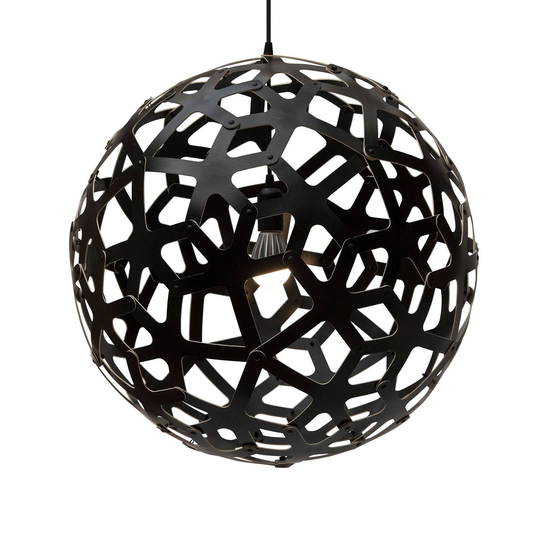 david trubridge Coral -riippuvalo, Ø 60 cm, musta