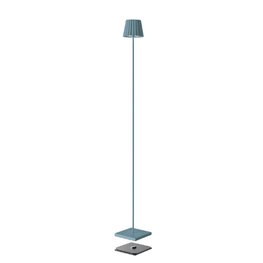 LED-lattiavalaisin Troll 2.0 ulos, sininen