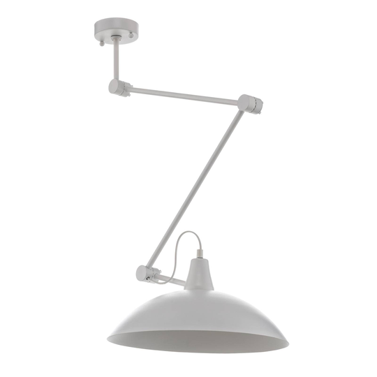 Kattovalaisin 808, säädettävä, 1 lamp., valkoinen