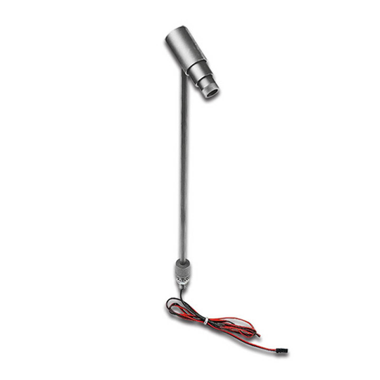 Kohdevalaisin LED Zoom 1 W/2,2 W 3 000 K, alumiini