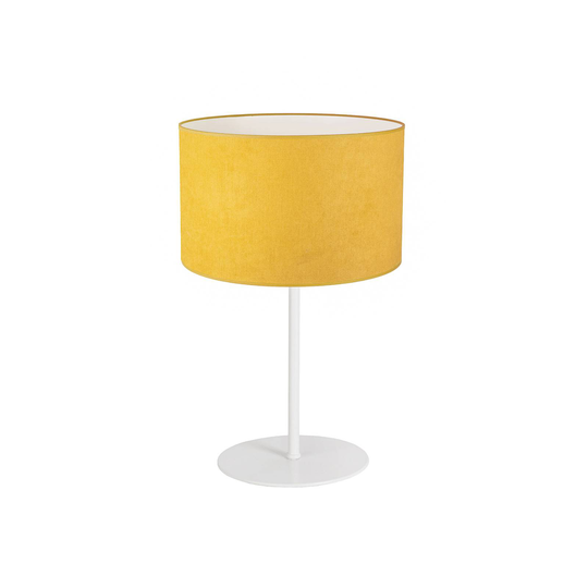 Pöytälamppu Pastell Roller, korkeus 30cm keltainen