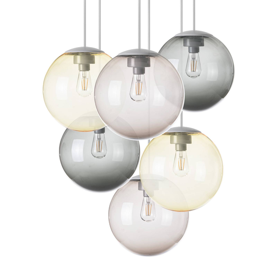 Fatboy-LED-valo Spheremaker 6 kelta-harmaa-taupe