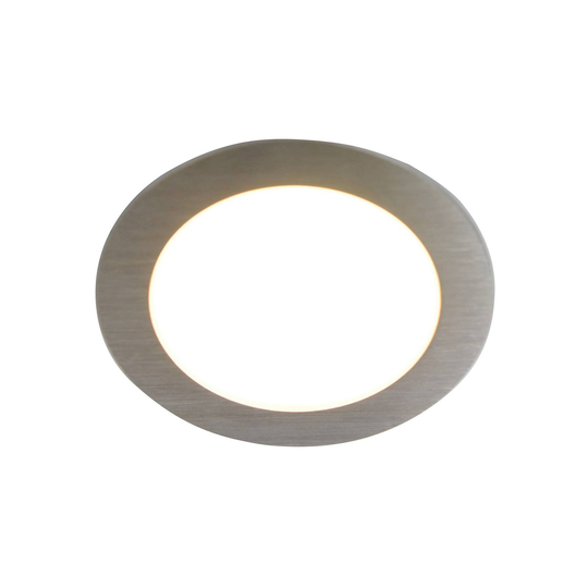 LED-kalusteuppovalo FAR 58 teräs 3 kpl 3W 3 000 K
