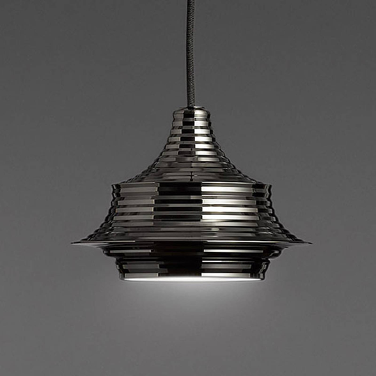 Bover Tibeta 02 - LED-riippuvalaisin, kromi-musta