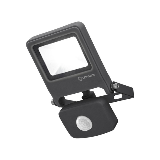 LEDVANCE Endura Flood Sensor-LED-ulkovalo harmaa