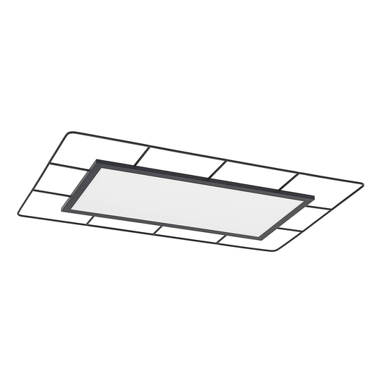 Lindby Khai-LED-kattovalaisin, Stepdim, 80 x 50 cm