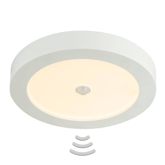 LED-kattovalaisin Paula 18 W liiketunnistimella