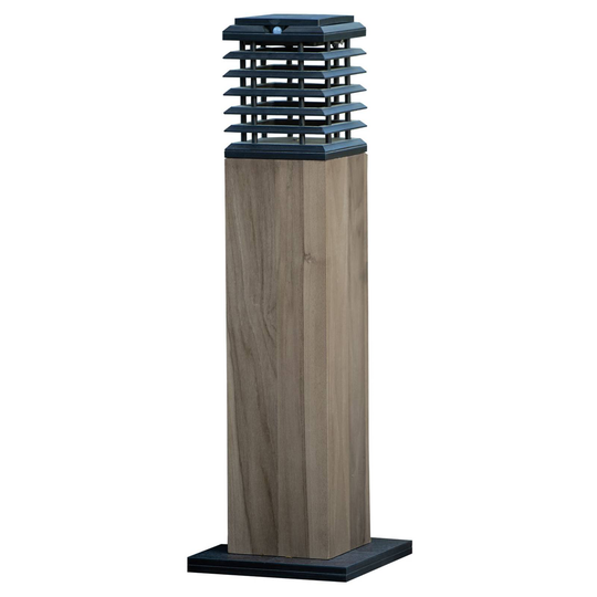 Aurinkokäyttöinen LED-pylväslamppu Tekura, Duratek