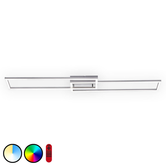 LOLAsmart Maxi -LED-kattovalaisin, 110 x 25 cm